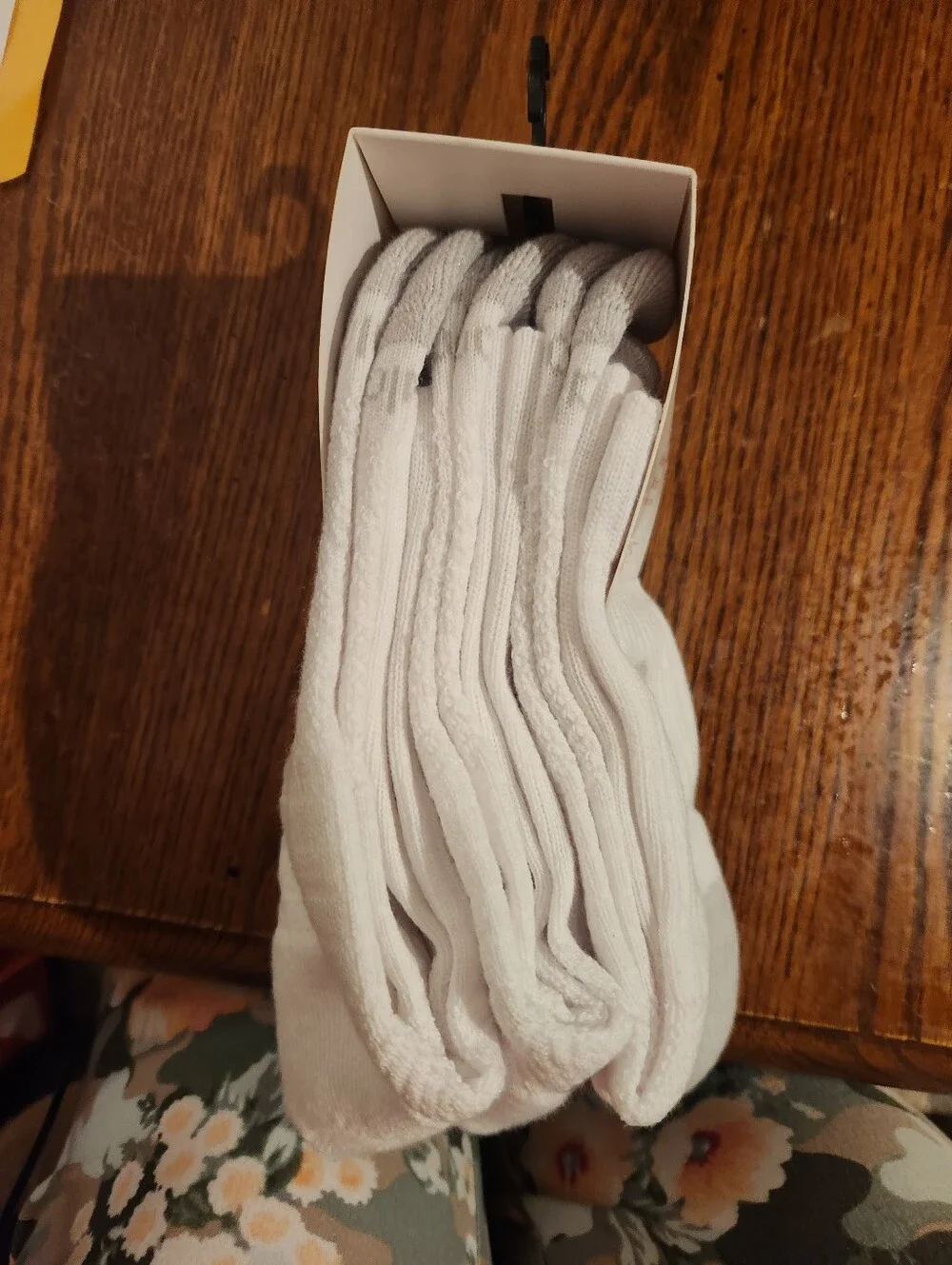 New Balance White & Gray Active Quarter Athletic Socks